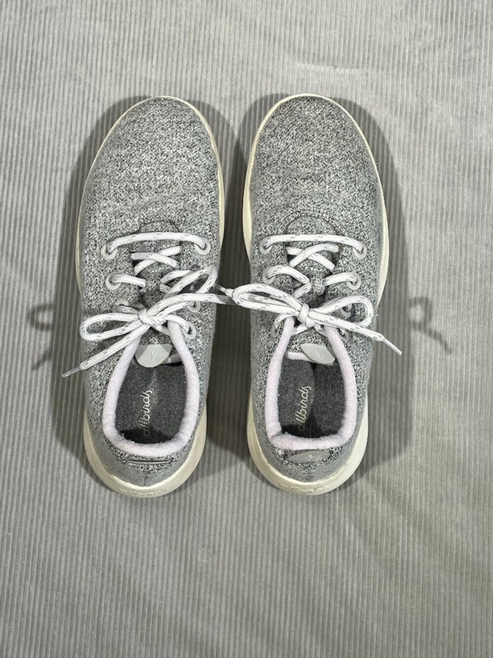 Allbirds Men's Wool Runners Grey Merino Wool Sneakers Size 12